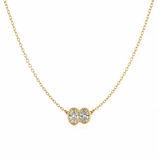 Lumi Bezel Necklace