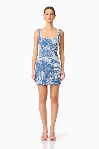 Anneliese Embroidered Mini Dress