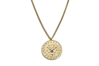 Lion Medallion Necklace