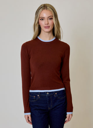 Long Sleeve Double Layer Trim