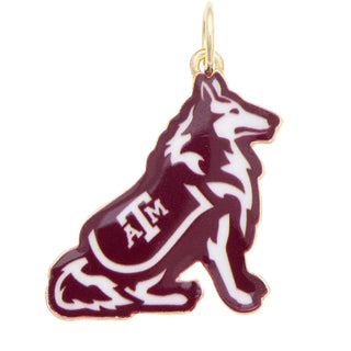 Texas A&M Aggies Enamel Mascot Charm