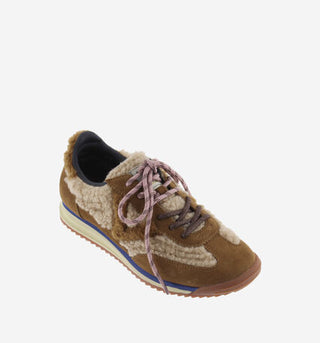 Saturno Faux Shearling & Suede