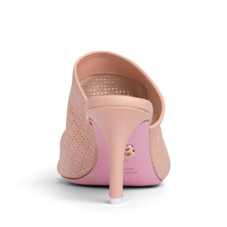 Lara Light Pink Leather Sandal