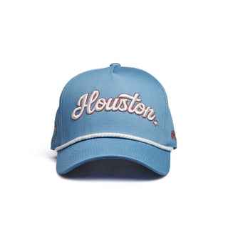 Oilers Standard Sky Blue with White Rope