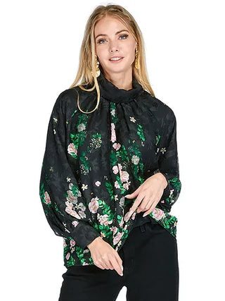Roll Neck Blouse