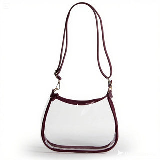 Texas A&M Aggies Sara Clear Purse with Skinny Scarf – Large Stadium Bag