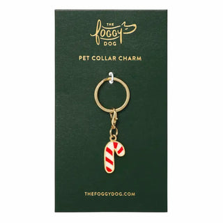Candy Cane Collar Charm
