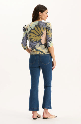 Lily Jersey Autumn Leaves Sweater