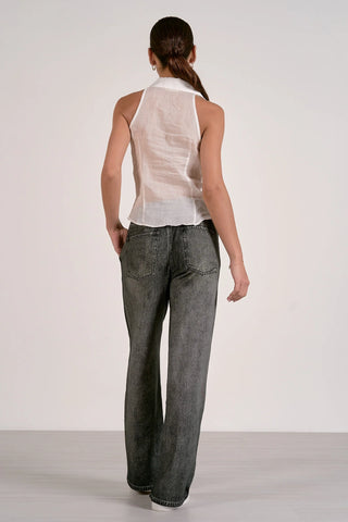 Jojo Denim Track Sweatpants