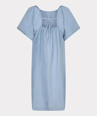 Dress Embroidery Chambray