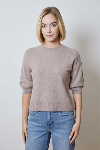 Short Sleeve Cashmere Tee