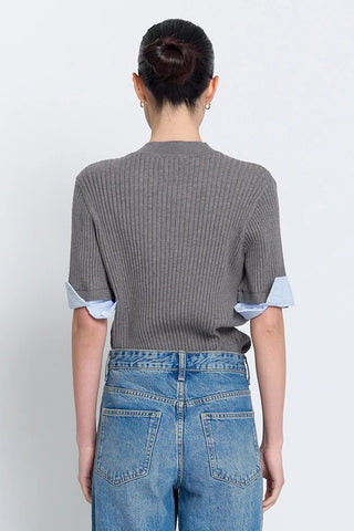 Sienna Shirt Cuff Sweater