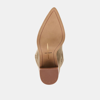 Talina Boots Olive Suede