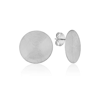 Blair Studs - Brushed Silver