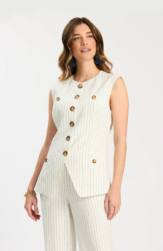 Kate Striped Vest