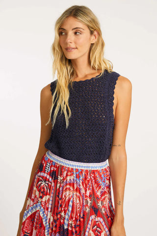 Amelie Top Navy
