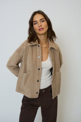 Billie Cropped Barn Jacket