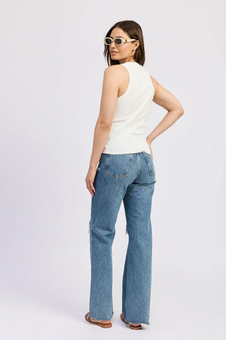 Mia Graphic Top