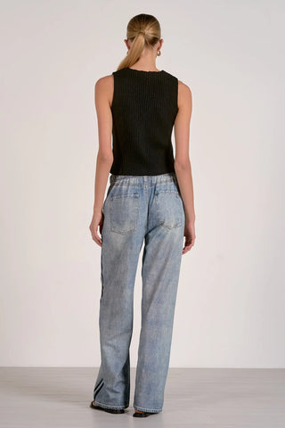 Jojo Denim Track Sweatpants