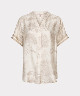 Blouse Short Sleeve Safari