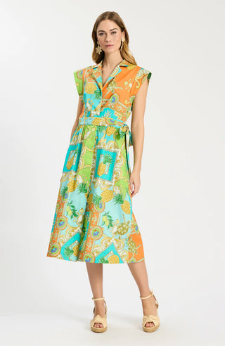 Paige Cotton Positano Shirtdress