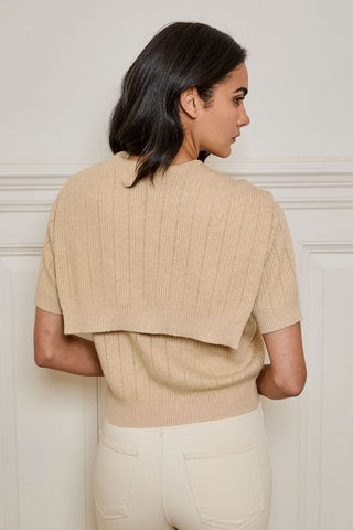 Jean Top in Sable