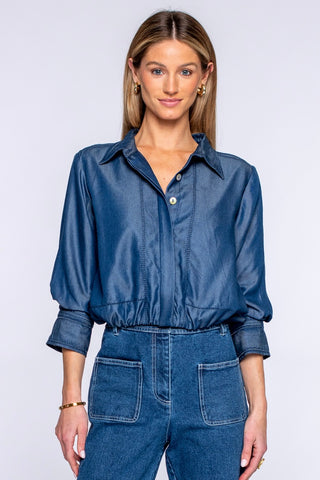 Carter Top- Denim