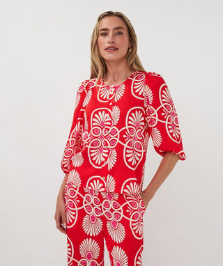 Blouse Round Neck Heartfelt