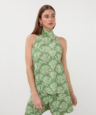 Top Tropical Print