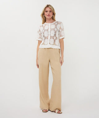 Cardigan Crochet Short Sleeve