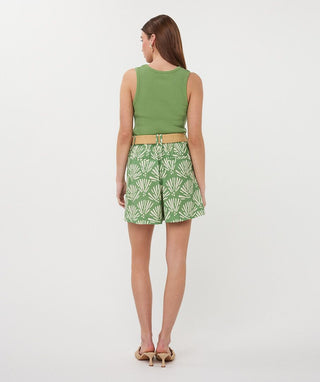 Shorts Tropical Print