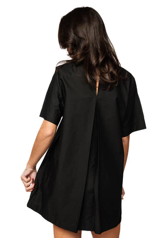 Black 'Let's Go Girls' Lassoing Cowgirl Cotton Dress